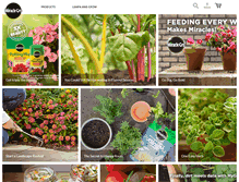 Tablet Screenshot of miraclegro.com